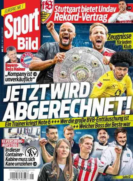 Sport Bild – 20 Mai 2026 Cover