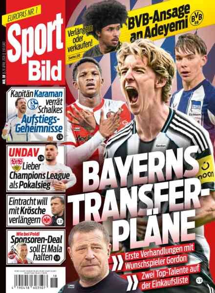 Sport Bild – 29 April 2026 Cover