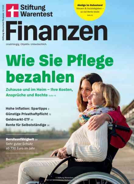 Stiftung Warentest Finanzen – Juni 2026 Cover