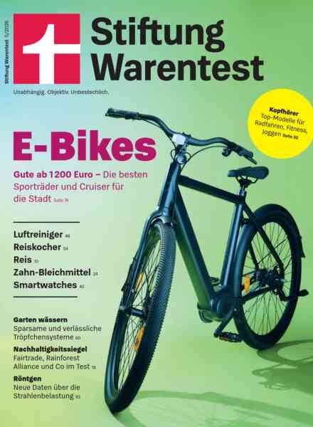 Stiftung Warentest Test – Mai 2026 Cover
