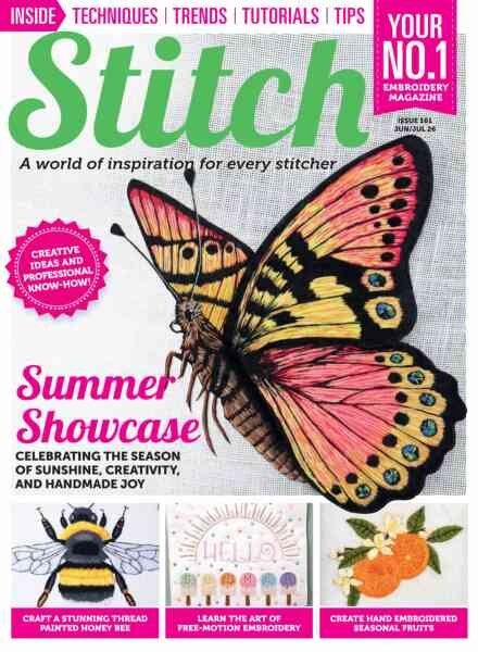 Stitch Magazine – June-July 2026 Cover