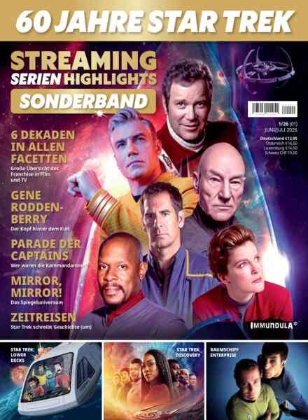 Streaming Serien Highlights Sonderband – Juni-Juli 2026 Cover
