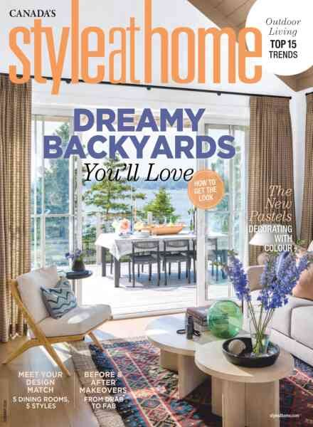 Style at Home Canada – Summer 2026 Cover