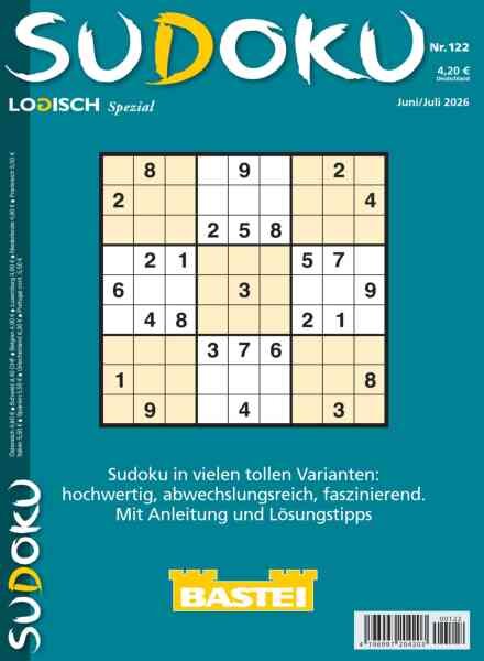 Sudoku Logisch Spezial – Nr 122 2026 Cover