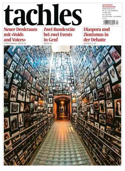Tachles – 15 Mai 2026 Cover