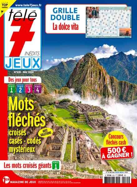 Tele 7 Jeux – Mai 2026 Cover