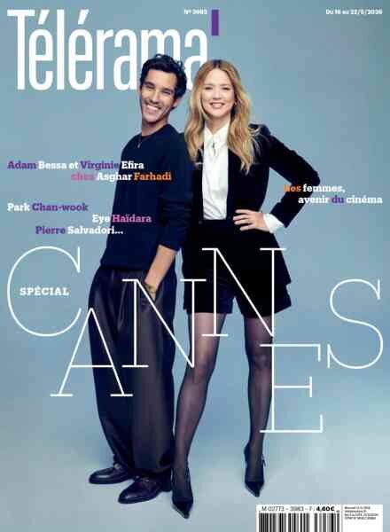 Telerama Magazine – 13 Mai 2026 Cover