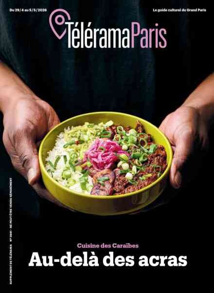 Telerama Paris – 29 Avril 2026 Cover