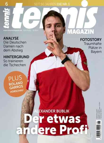 Tennis Magazin – Juni 2026 Cover