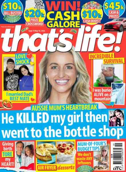 that’s life! Australia – 10 May 2026 Cover
