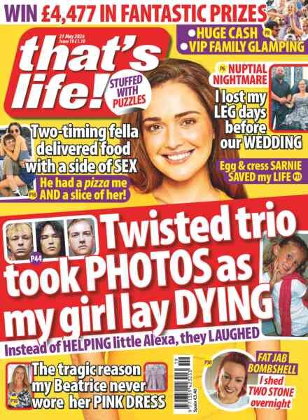 that’s life! UK – 14 May 2026 Cover