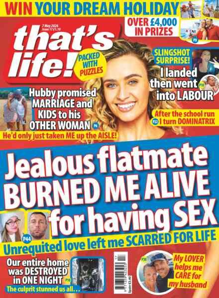 that’s life! UK – 30 April 2026 Cover
