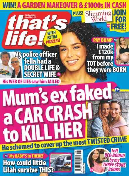 that’s life! UK – 7 May 2026 Cover