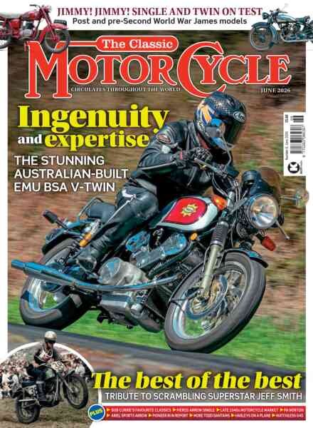 The Classic MotorCycle – June 2026 Cover