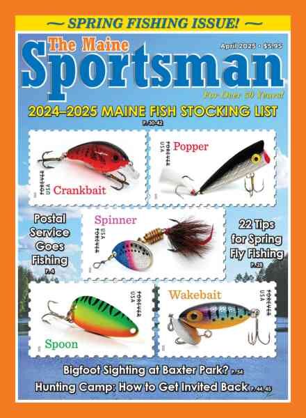 The Maine Sportsman – April 2025 Cover