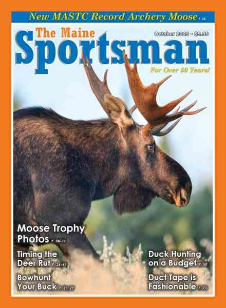 The Maine Sportsman – October 2025 Cover