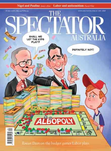 The Spectator Australia – 16 May 2026 Cover
