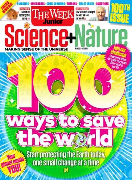 The Week Junior Science+Nature UK – May 2026 Cover