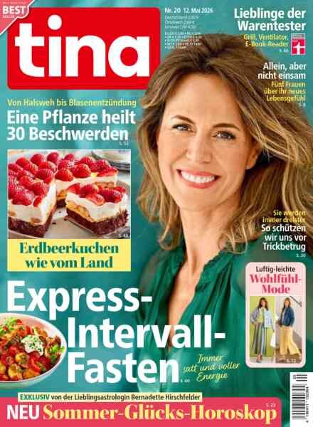 Tina – 12 Mai 2026 Cover