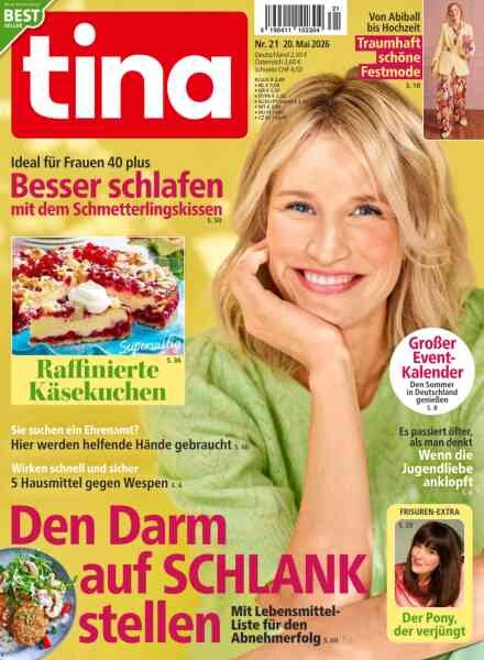 Tina – 20 Mai 2026 Cover