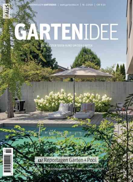 Trendmagazin Gartenidee – April 2026 Cover