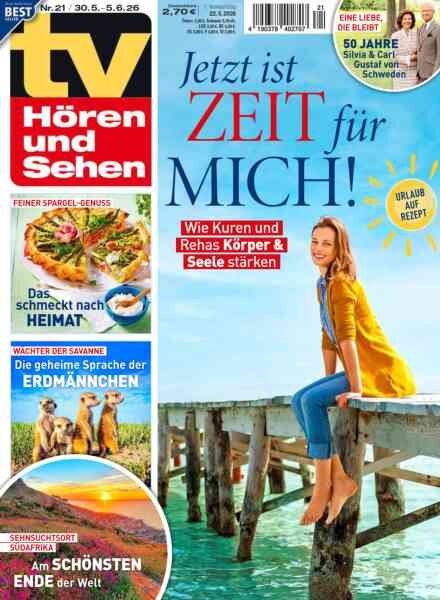 TV Horen und Sehen – 22 Mai 2026 Cover