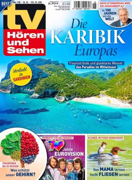 TV Horen und Sehen – 30 April 2026 Cover