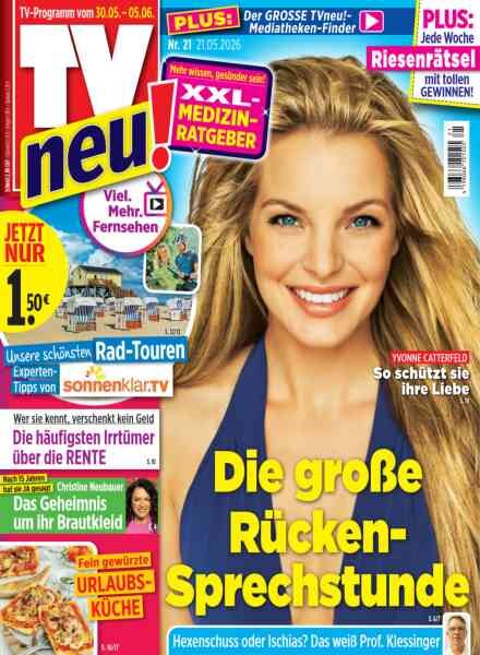 TV neu – Nr 21 2026 Cover