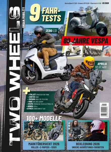 Two Wheels – Ausgabe 1 2026 Cover