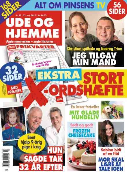 Ude og Hjemme – Maj 2026 Cover