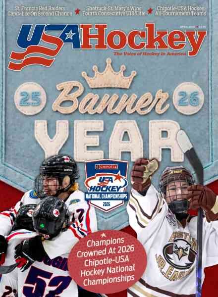 USA Hockey Magazine – April 2026 Cover
