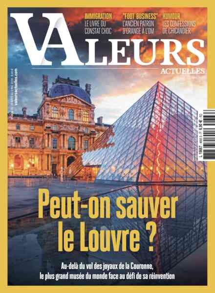 Valeurs Actuelles – 29 Avril 2026 Cover