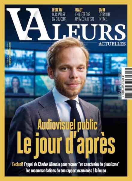 Valeurs Actuelles – 6 Mai 2026 Cover