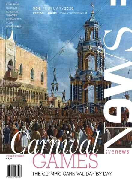 Venezia News – Febbraio 2026 Olympic Games of Milano-Cortina 2026 Cover