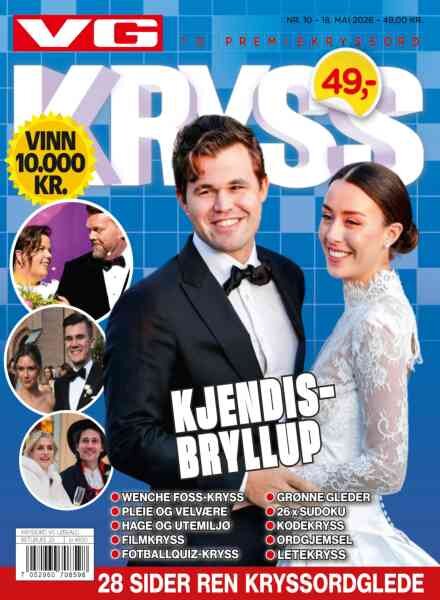 VG Kryssord – 18 Mai 2026 Cover