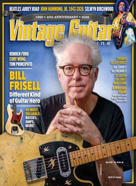 Vintage Guitar – May 2026 Cover