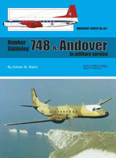 Warpaint Series – Hawker Siddeley 748 & Andover in Military Service – May 2026 Cover