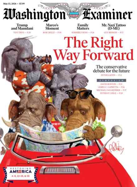 Washington Examiner – May 13 2026 Cover