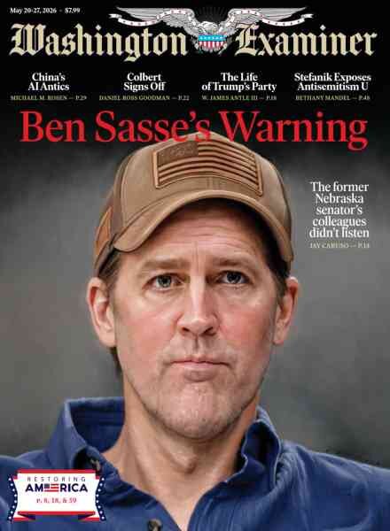 Washington Examiner – May 20 2026 Cover