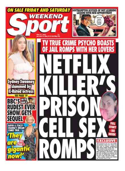 Weekend Sport – 22 May 2026 Cover