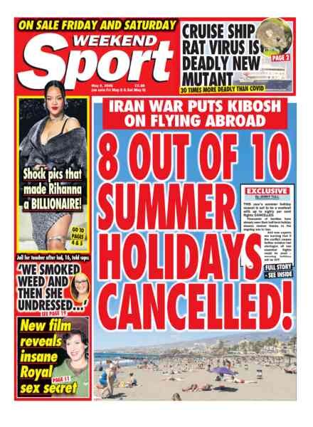 Weekend Sport – 8 May 2026 Cover
