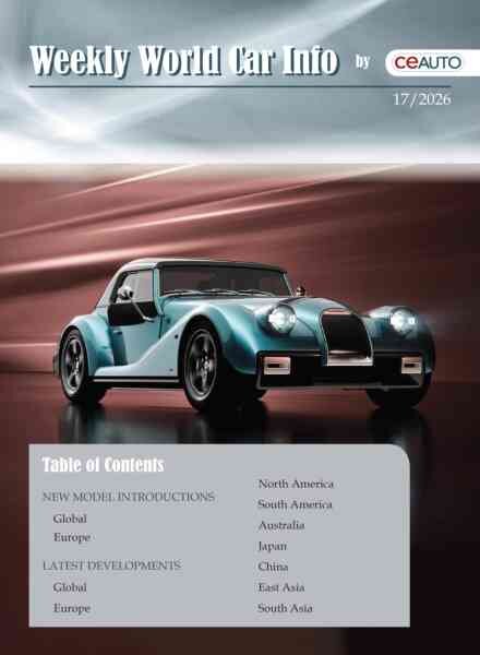 Weekly World Car Info – 25 April 2026 Cover