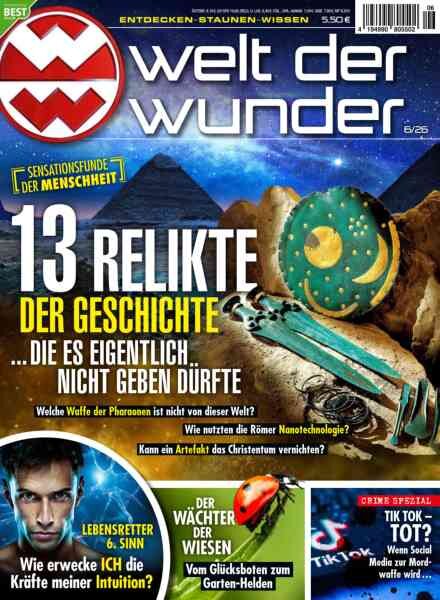 Welt der Wunder – Juni 2026 Cover
