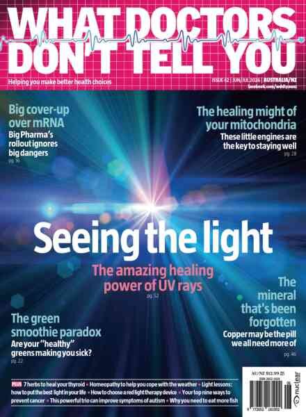 What Doctors Don’t Tell You Australia New Zealand – June-July 2026 Cover