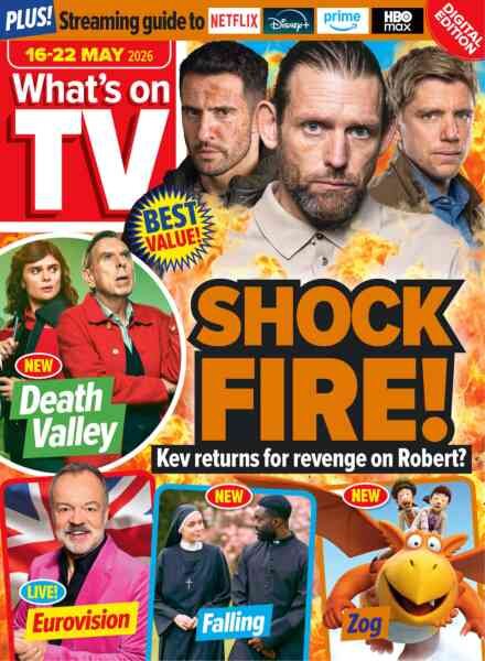 What’s on TV – 16 May 2026 Cover