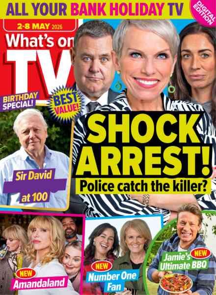 What’s on TV – 2 May 2026 Cover