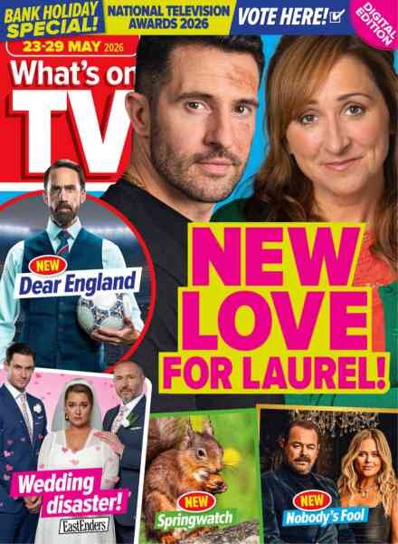 What’s on TV – 23 May 2026 Cover