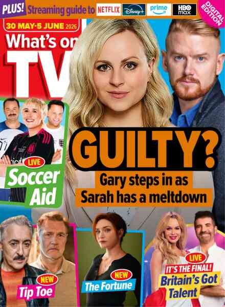 What’s on TV – 30 May 2026 Cover