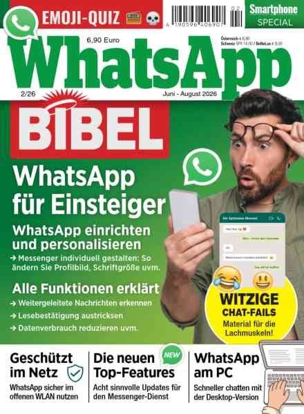 WhatsApp Bibel – Juni-August 2026 Cover