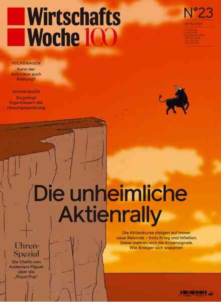 WirtschaftsWoche – 29 Mai 2026 Cover